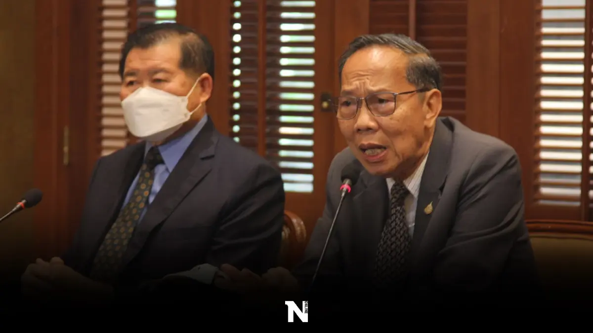 "นิพนธ์" ควง "วสันต์" อดีตประธานศาลรธน. แถลงสู้คดี เปิดหน้าซัด ป.ป.ช.