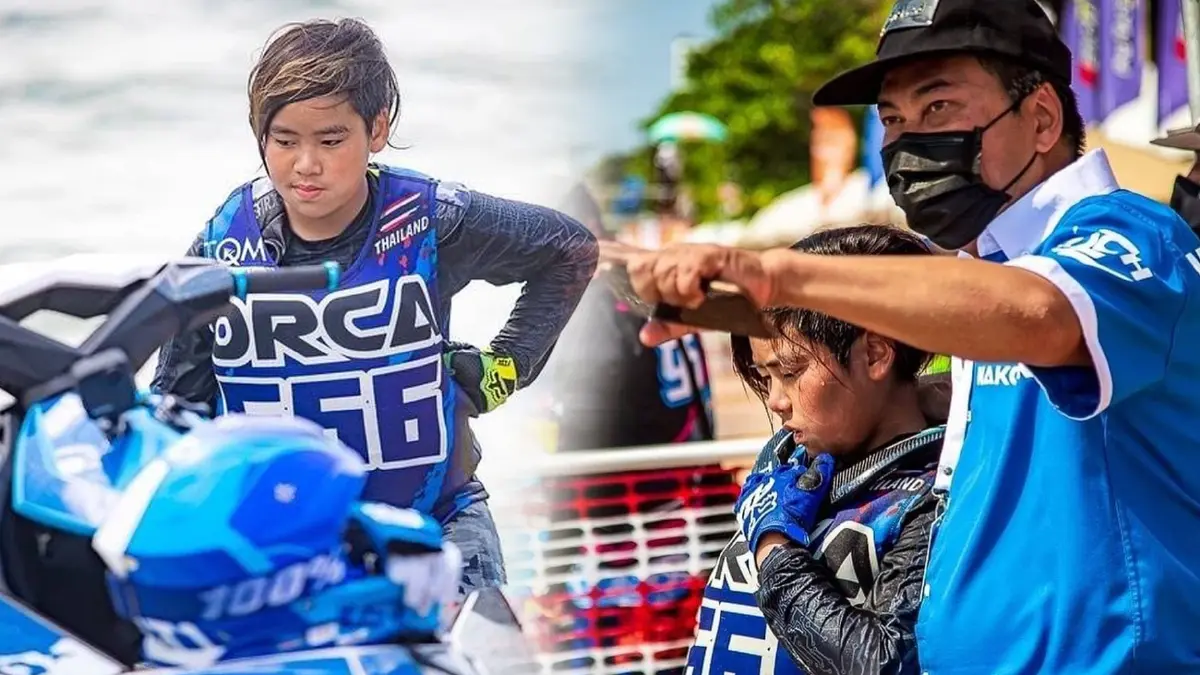 น้องออก้า ลูกพ่อเปิ้ล ฟิตจัด!เตรียมลุยศึกเจ็ตสกี World Finals 2022 ที่สหรัฐฯ น้องออก้า ลูกพ่อเปิ้ล ฟิตจัด!เตรียมลุยศึกเจ็ตสกี World Finals 2022 ที่สหรัฐฯ