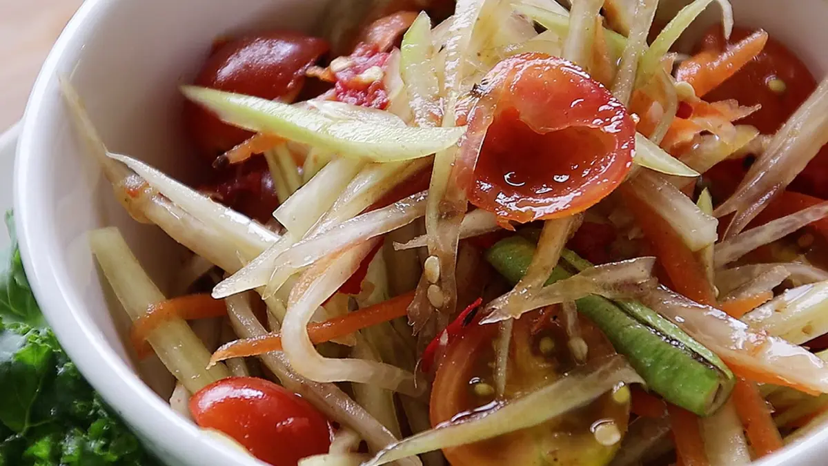 'ส้มตำมั่งมี' เมนูเด็ดไม่จำเจต้อนรับเทศกาลกินเจ