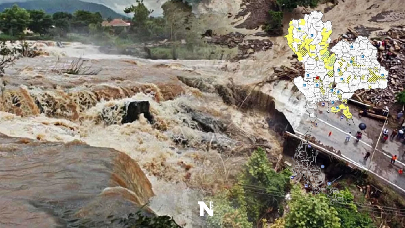 เช็กด่วน พื้นที่เฝ้าระวังน้ำท่วมฉับพลัน-น้ำป่าไหลหลาก วันนี้ 30 ก.ย. 65