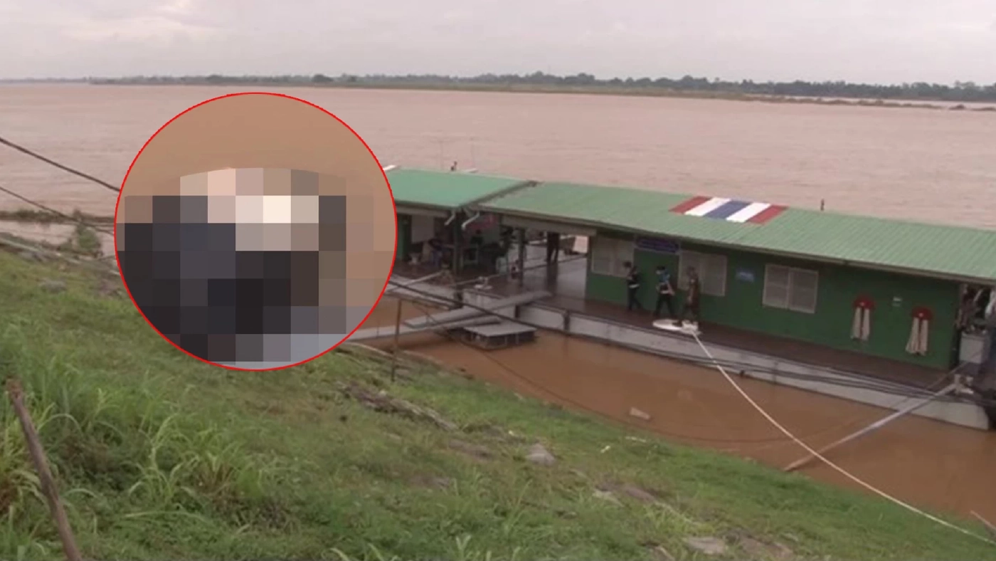 ฆาตกรรมโหด ยัดศพใส่กระเป๋าถ่วงน้ำโขง แกะรอยเสื้อผ้าโยงฆาตกร (ชมคลิป)