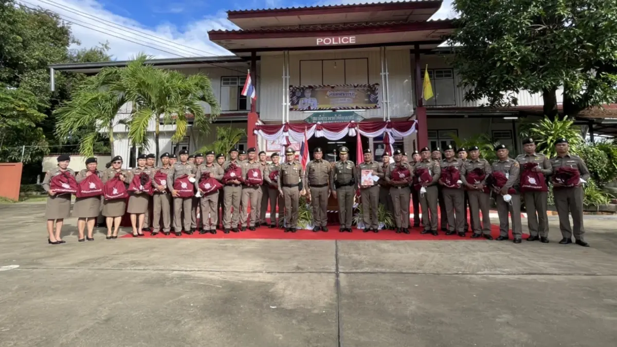 ผู้ช่วยต่อศักดิ์ เยี่ยม บก.ทล.พะเยา และ ส.รฟ.ศิลาอาสน์ กำชับทำงานเพื่อ ปชช.