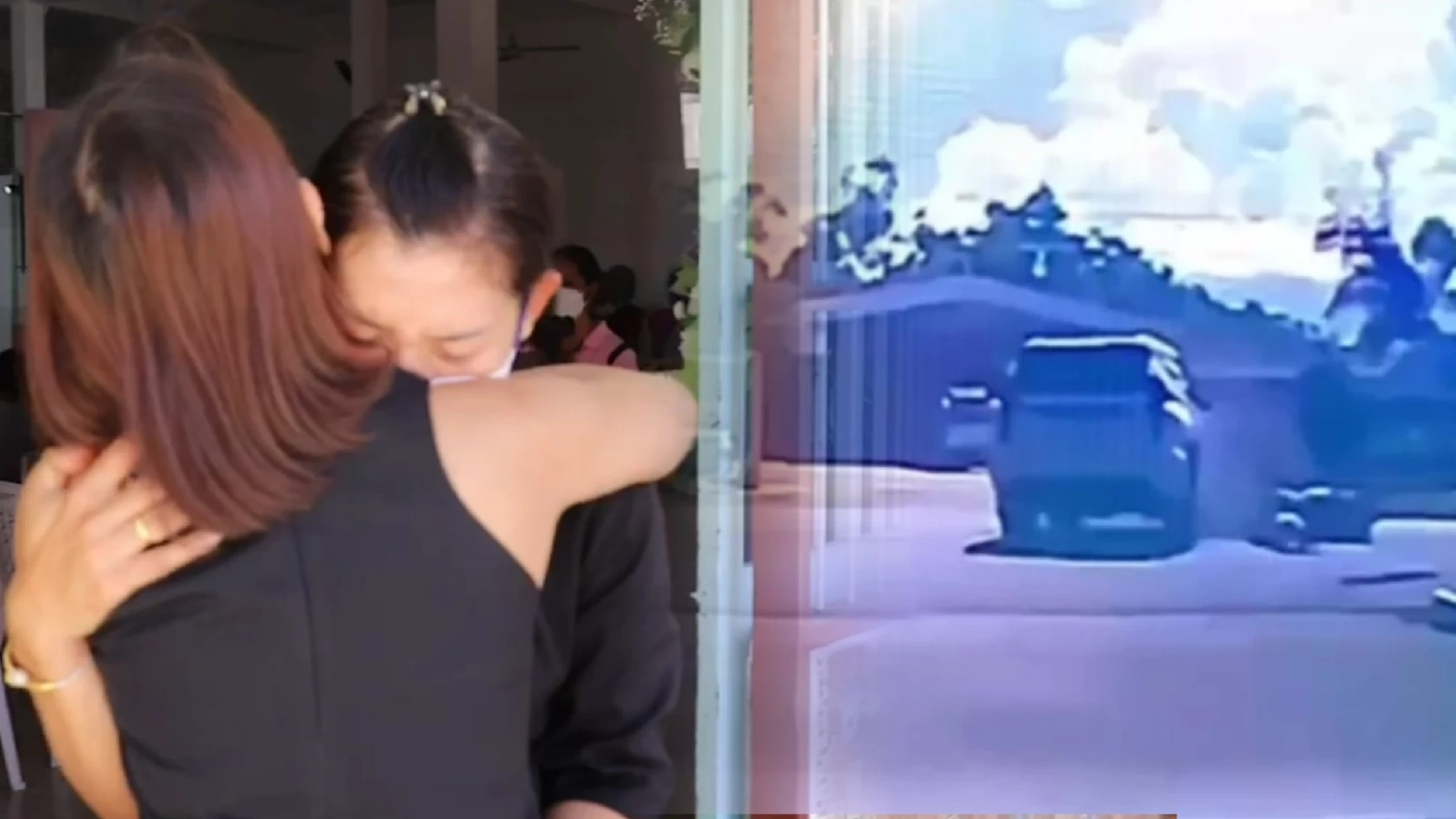 ครอบครัวรับศพ "น้องรวงข้าว" เหยื่อปาเจโร่ชน พ่อถามคู่กรณีทำไมขับรถแบบนี้