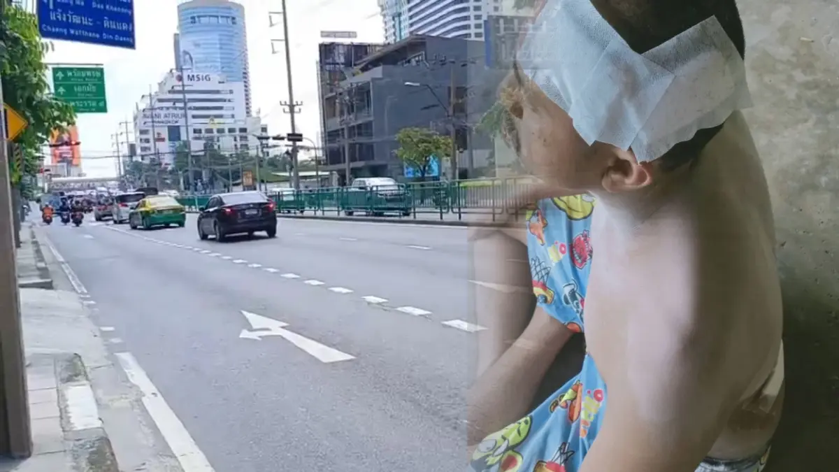 โหด! แค่ขับรถปาดหน้ากัน ใช้มีดฟันยับกลางสี่แยก ผู้บาดเจ็บเย็บกว่า 40 เข็ม โหด! แค่ขับรถปาดหน้ากัน ใช้มีดฟันยับกลางสี่แยก ผู้บาดเจ็บเย็บกว่า 40 เข็ม