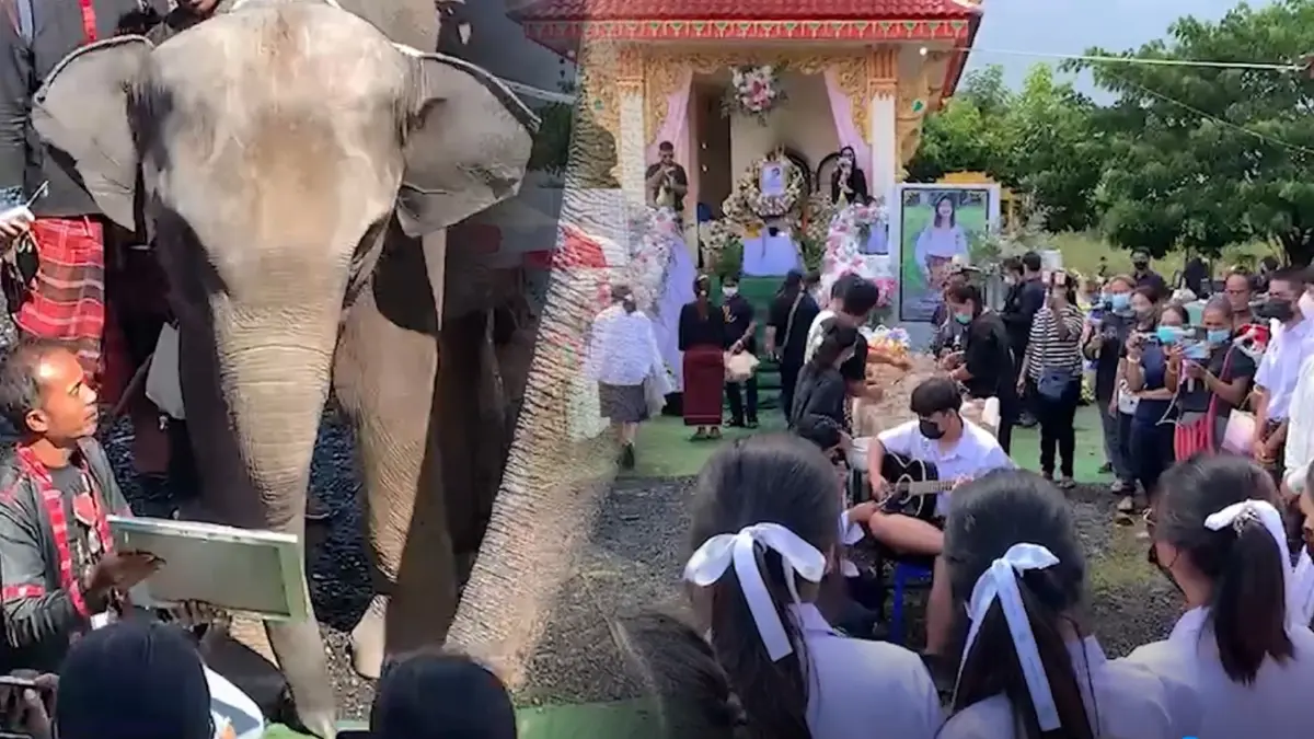 มหัศจรรย์เผาร่าง "น้องฟิล์ม" เพื่อน - สุพรรษา ร่วมร้องเพลงอาลัย (มีคลิป)