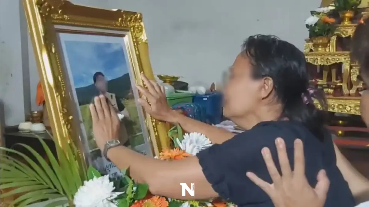 พ่อหนุ่มโชค ลั่นกลางงานศพ "ลูกต้องไม่ตายฟรี" ตร.ยังไม่พบปมนกต่อลวงสังหาร