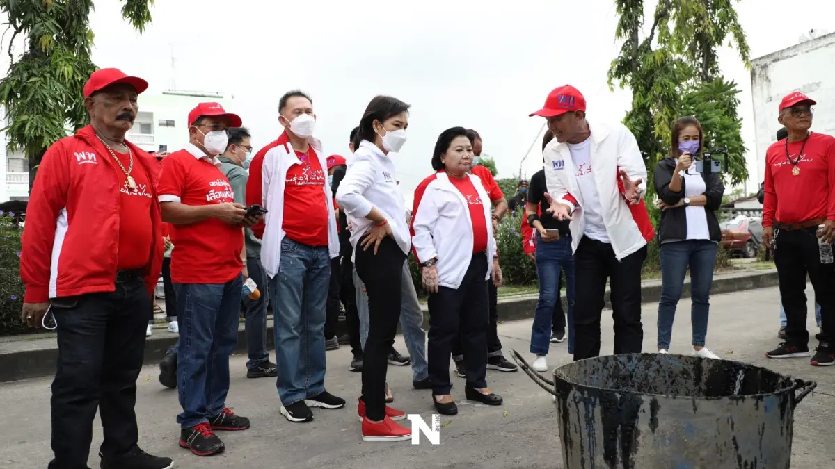 "พวงเพ็ชร"ยกทีมกทม.เพื่อไทยลอกคลองย่านดอนเมืองระบายได้ไม่ต้องรอ