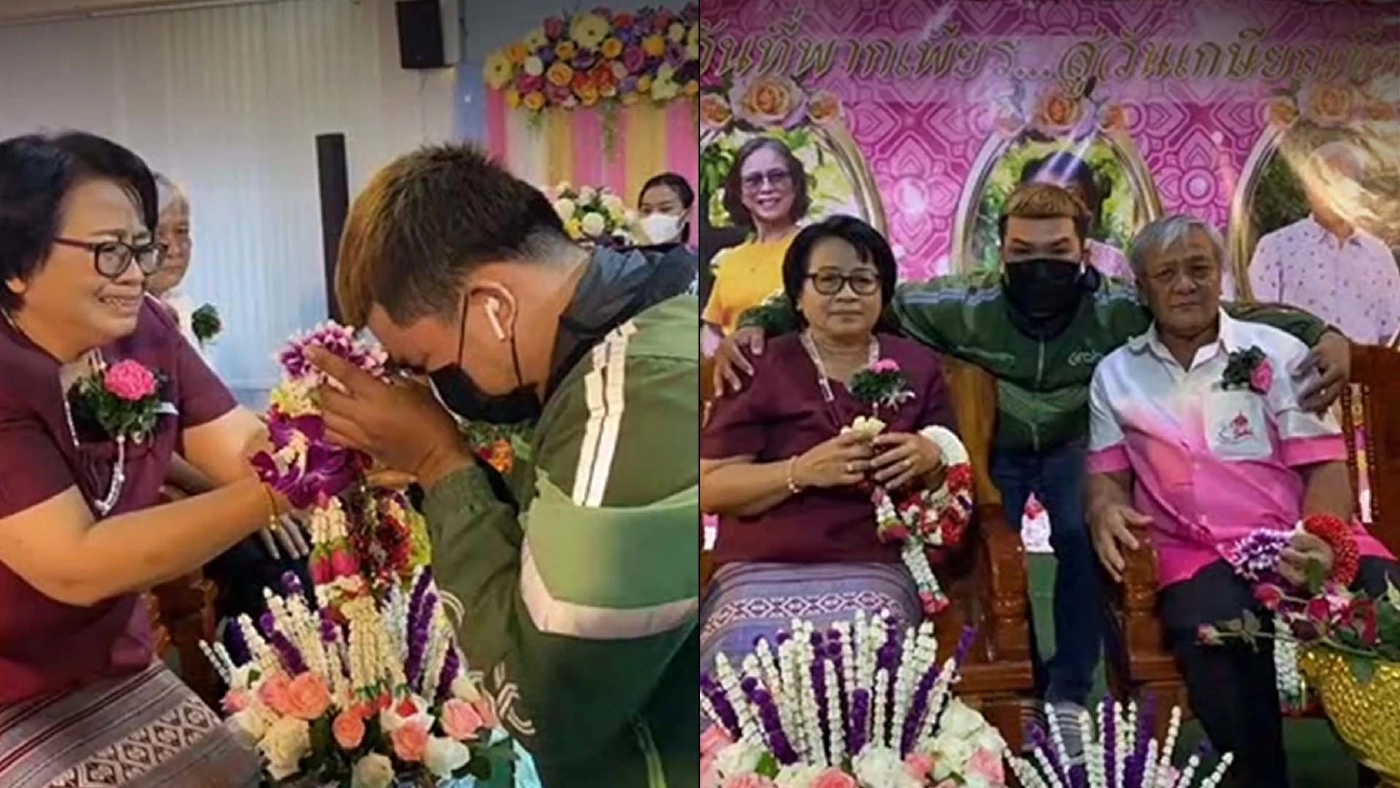 ครูถึงกับกลั้นน้ำตาไม่อยู่ เมื่อลูกศิษย์โผล่มาในงานไหว้ครู ครูถึงกับกลั้นน้ำตาไม่อยู่ เมื่อลูกศิษย์โผล่มาในงานไหว้ครู
