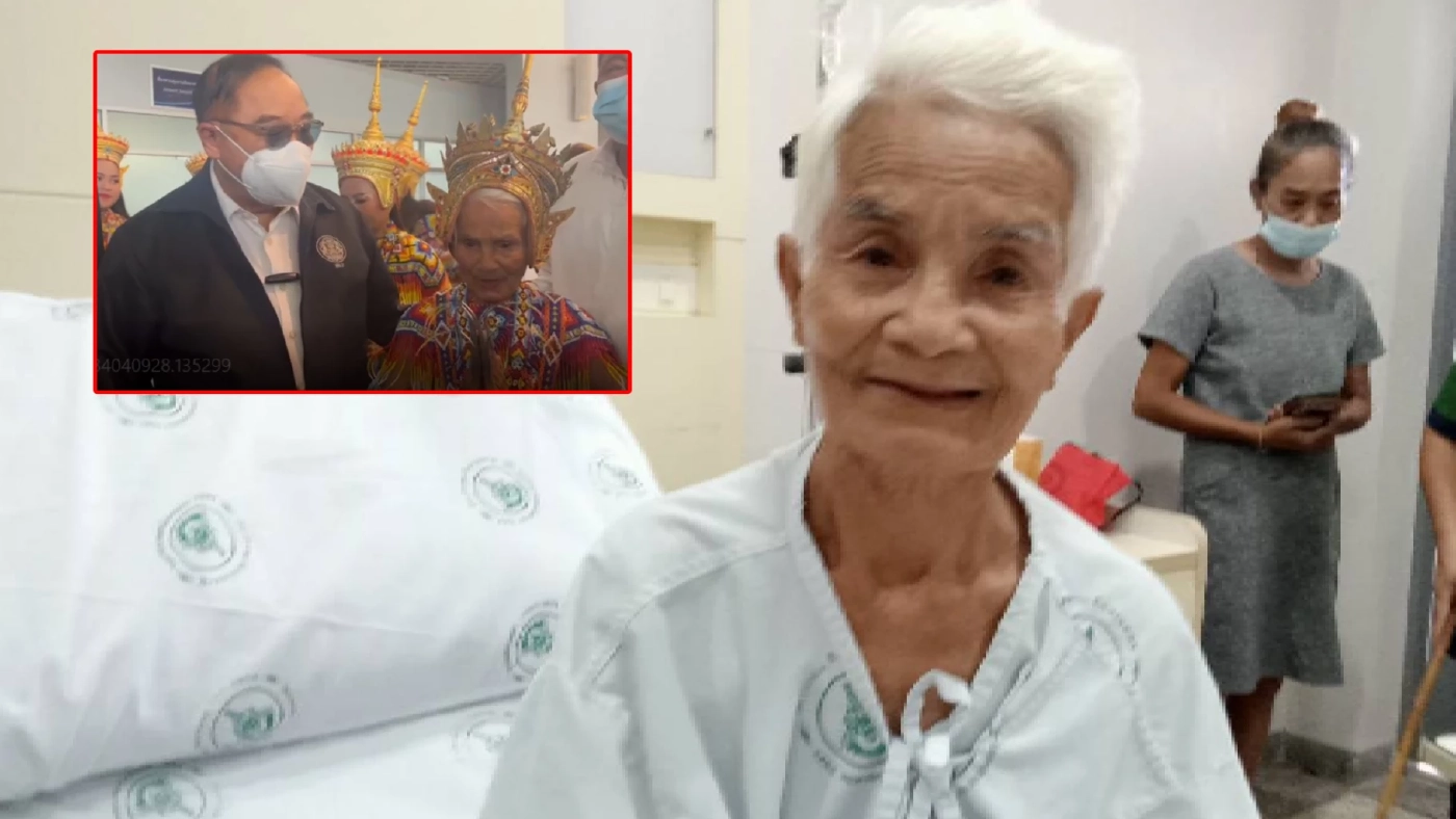 “ยายแขม” เย็บ 5 เข็มปลอดภัยแล้ว เปิดใจเล่านาทีระทึก “หนุ่มคลั่ง” ฟันคอ