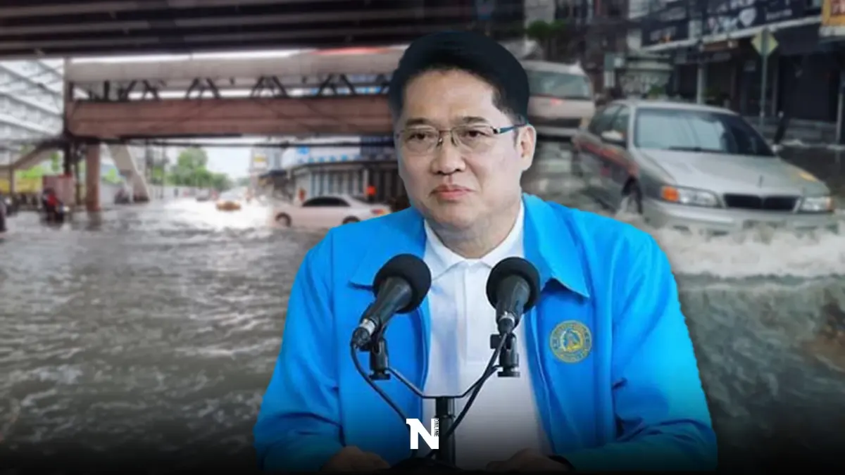 "ปชป." ระดมกำลังอดีต ส.ส. กทม. ส.ก. ส.ข. สาขาพรรค ประสานช่วย"น้ำท่วมกทม."