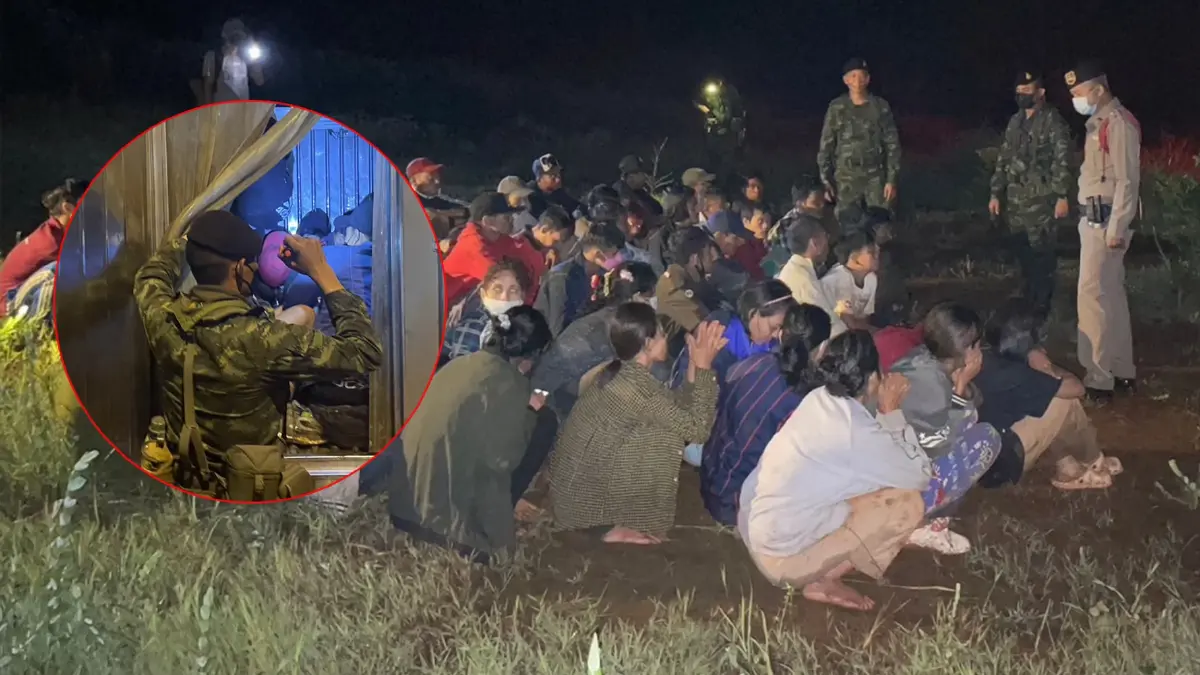 รวบ 82 แรงงานเถื่อนเมียนมา หวังหางานทำในกรุงเทพฯและปริมณฑล