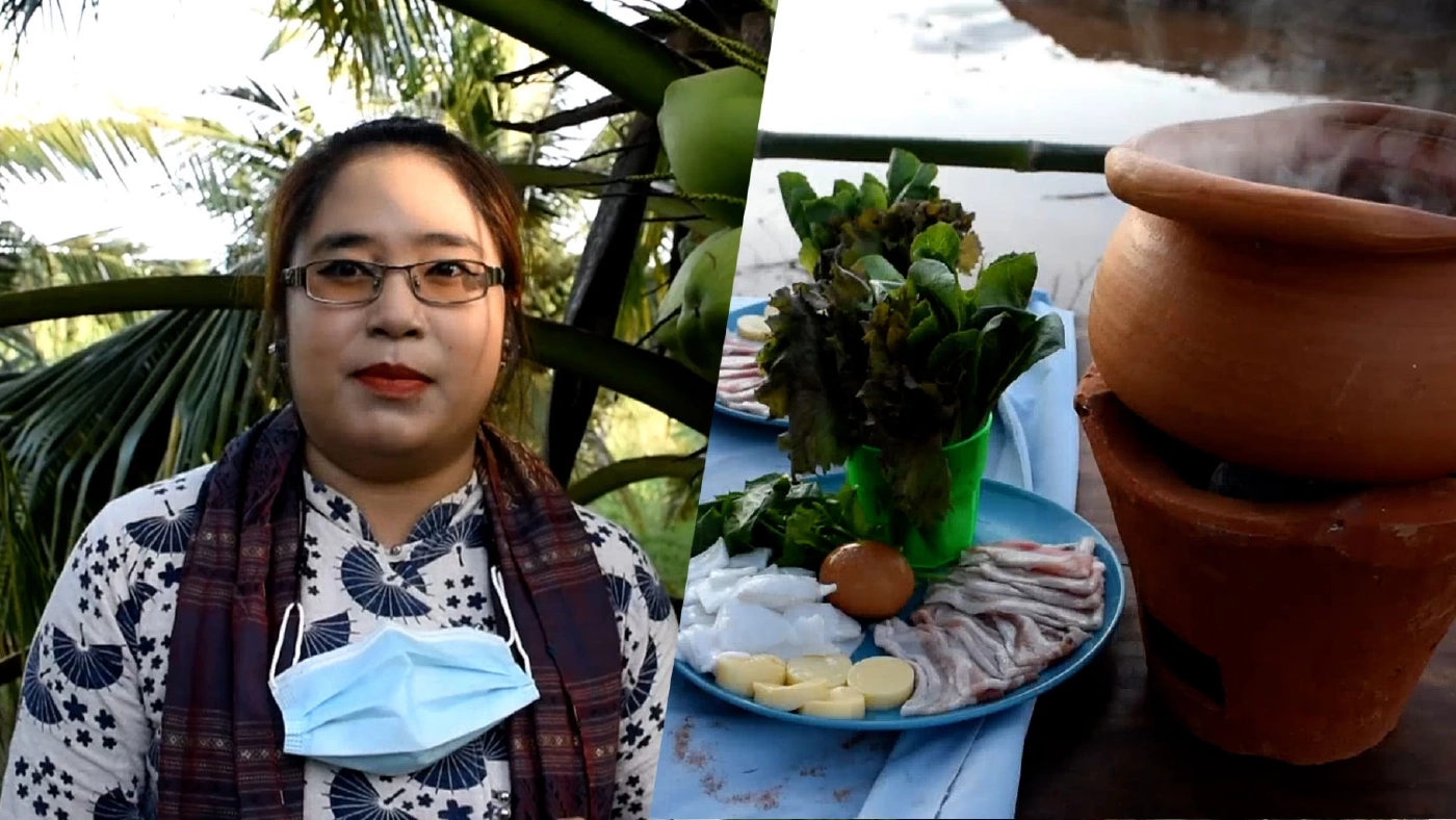 สาว ป.โท เจ้าของสวนมะพร้าว เผยเมนูใหม่ “ชาบูมะพร้าวหม้อดิน” เพิ่มรายได้