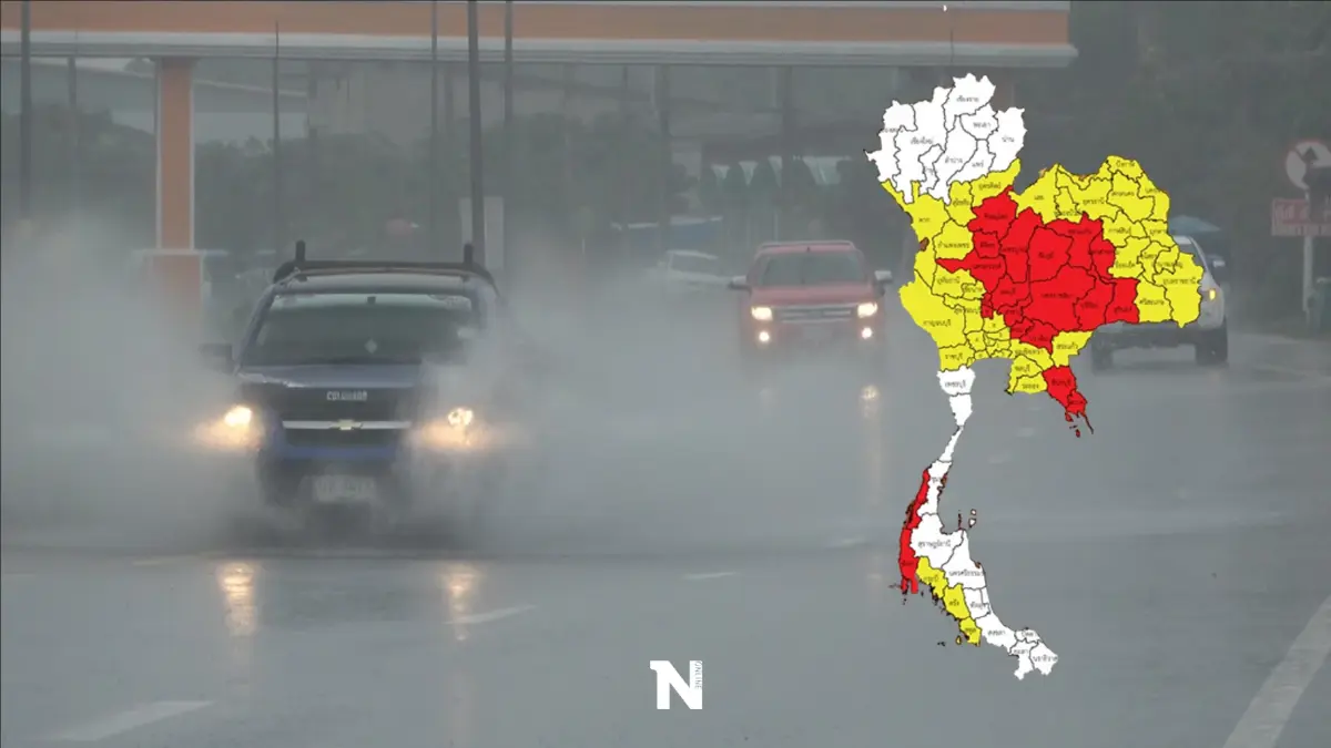 กรมอุตุฯ ประกาศฉ.19 "พายุโนรู"ศูนย์กลางยโสธร เปิดพื้นที่ ฝนถล่มหนัก 66 จว.