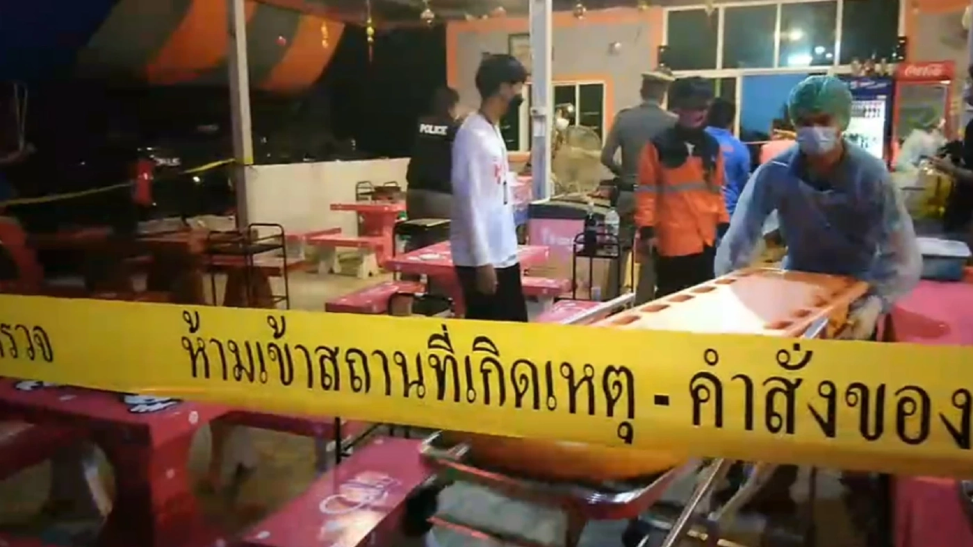 อดีตผัวเมาทะเลาะอดีตเมีย เจ้าของร้านหมูกระทะ ก่อนรัวยิงเสียชีวิตคาร้าน อดีตผัวเมาทะเลาะอดีตเมีย เจ้าของร้านหมูกระทะ ก่อนรัวยิงเสียชีวิตคาร้าน