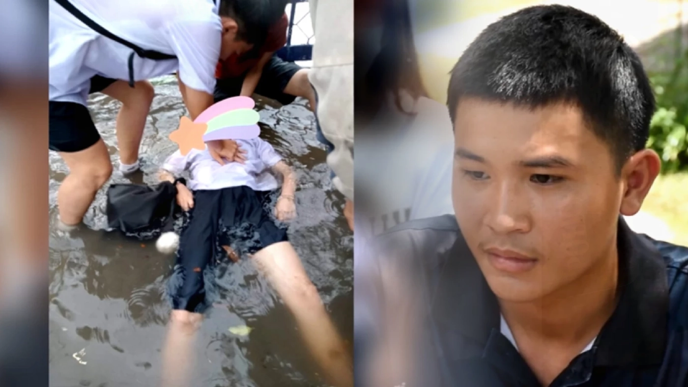 เปิดใจ “น้องบอส” อีกหนึ่งฮีโร่ช่วยชีวิต นร.หญิง โดนไฟดูดที่อุดรฯ (มีคลิป)