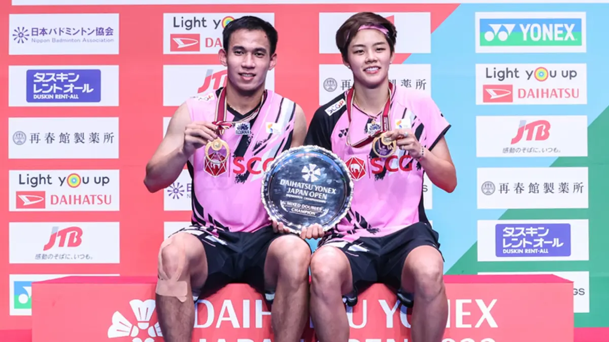 "บาส-ปอป้อ"ยึดมือ 1 โลกต่อหลังซิวแชมป์เจแปน โอเพ่น - "เมย์"ขยับขึ้นมือ 7 โลก