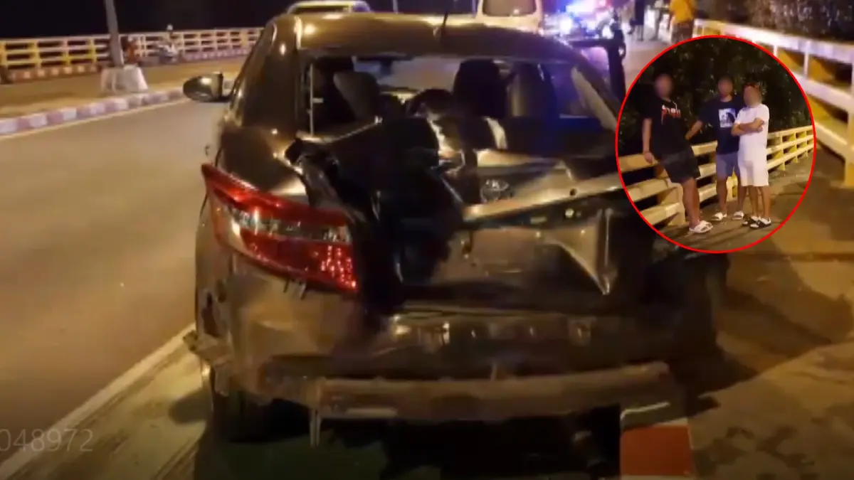 “นักเตะ” ทีมชลบุรีเอฟซี เมาแล้วขับ ชนชาวบ้านออกกำลังกาย ดับคาที่ 1 สาหัส 1