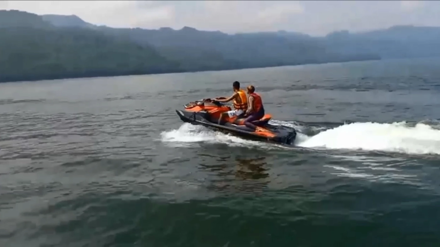 สลด หนุ่มกรุงเล่นเจ็ทสกี พลัดตกจมหายเขื่อนศรีฯ 3 วัน ยังไม่พบร่าง