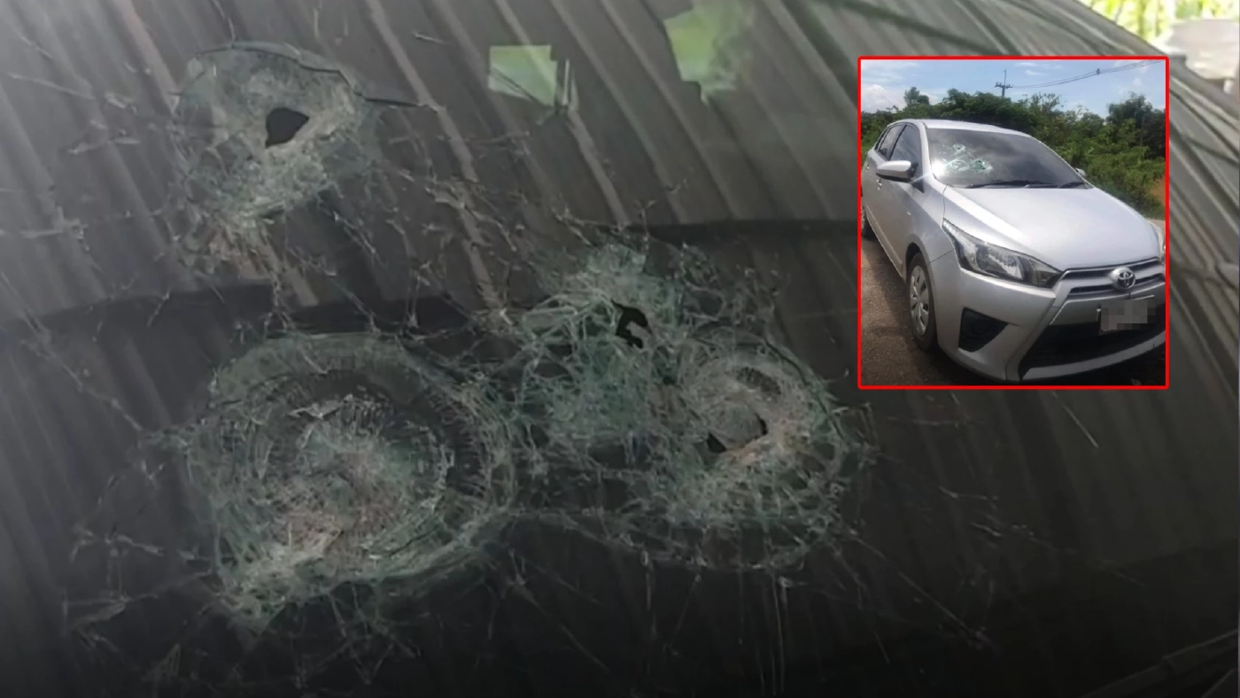 ผวา "ครูสาว" ถูกมือมืดทุบกระจกรถ ซ้ำจุดธูปเสียบไว้ที่ป้ายทะเบียน ผวา "ครูสาว" ถูกมือมืดทุบกระจกรถ ซ้ำจุดธูปเสียบไว้ที่ป้ายทะเบียน