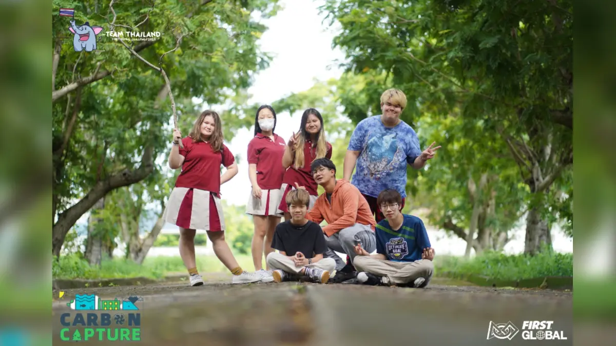 เยาวชนไทยรุ่นใหม่ได้เป็นตัวแทนประเทศไทยไปแข่งหุ่นยนต์นานาชาติในงาน FIRST Global Challenge 2022 ภายใต้ธีม “Carbon Capture”