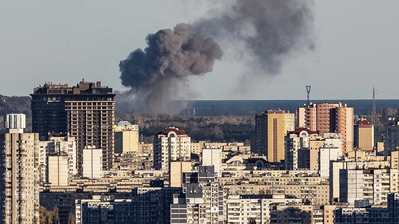 รัสเซียยิงขีปนาวุธถล่มเมืองหลวงยูเครน มุ่งทำลายระบบโครงสร้างพื้นฐาน