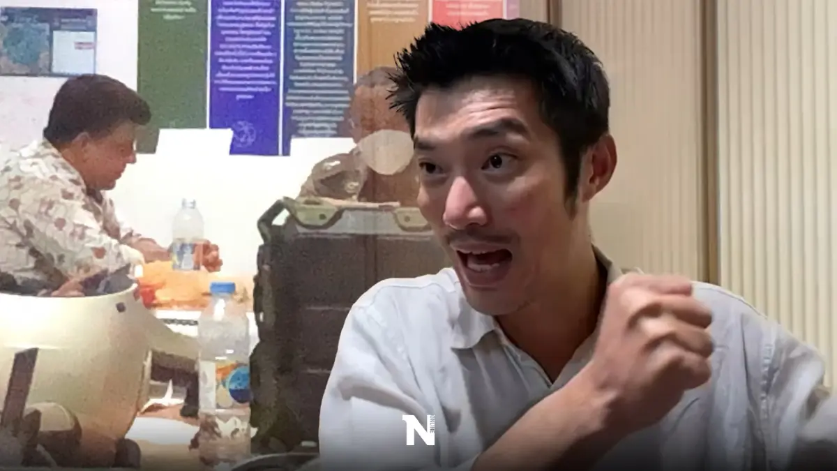 "ธนาธร" เล่านาที "เค ร้อยล้าน" บุกล็อคคอ ก่อนขู่มีระเบิดป่วน (มีคลิป)