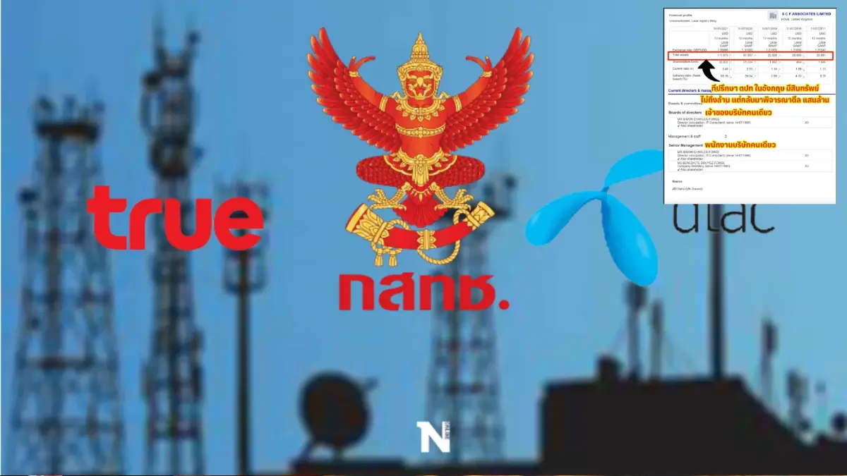 ที่ปรึกษาอิสระ ตปท. ที่ กสทช. จ้างศึกษาควบรวมทรู - ดีแทค ส่อเค้าขัด กม.