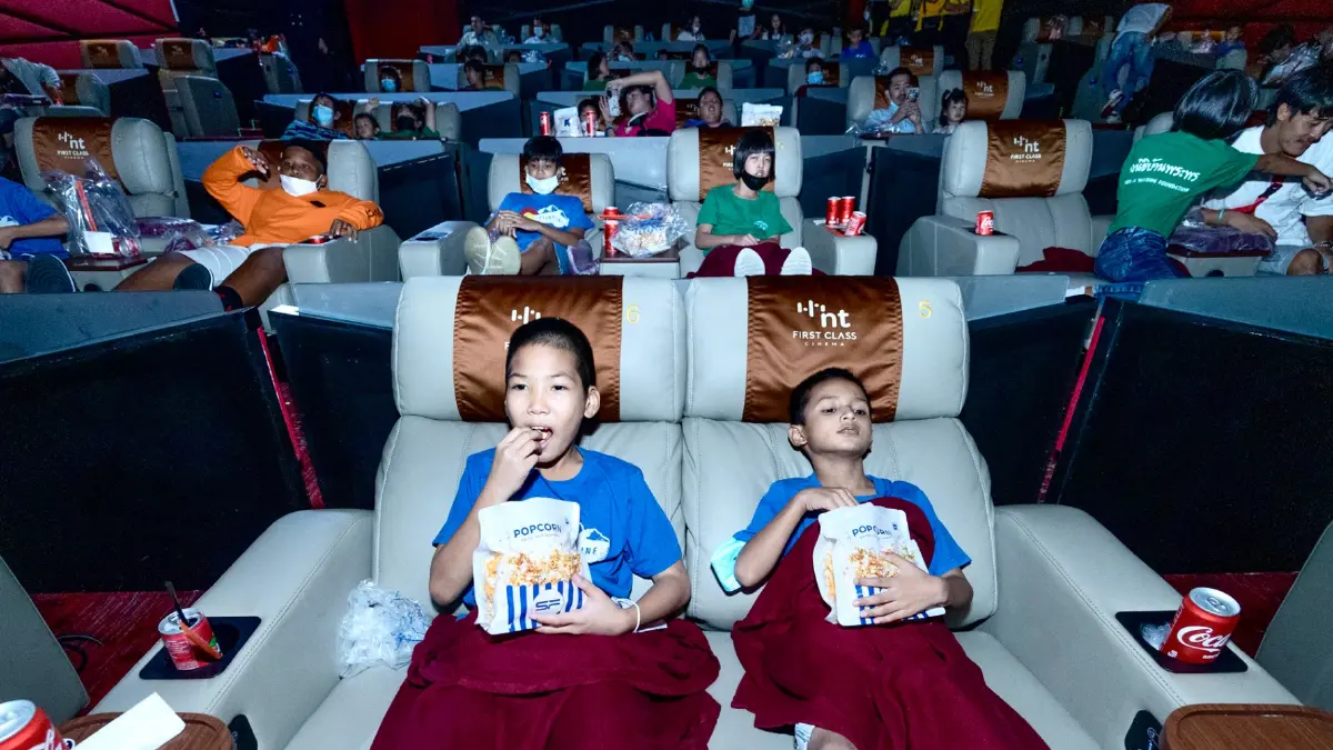 NT จูงมือ เยาวชนมูลนิธิบ้านพระพร ชม "ดราก้อนบอล ซูเปอร์ ฮีโร่"