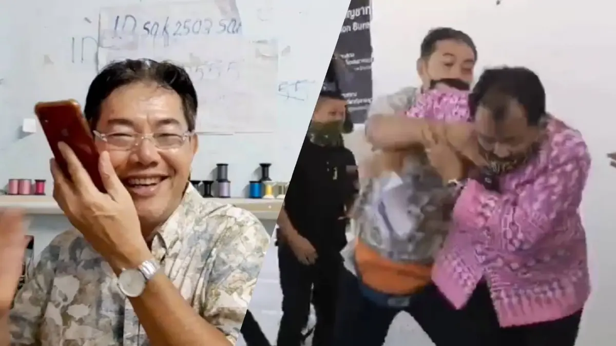 "ลุงศักดิ์" ตบเสร็จไลฟ์ต่อทันที แฟนคลับโทรสายไหม้ให้กำลังใจ "ลุงศักดิ์" ตบเสร็จไลฟ์ต่อทันที แฟนคลับโทรสายไหม้ให้กำลังใจ