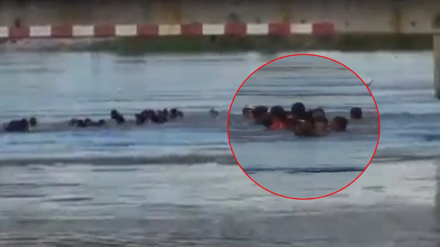 ระทึก! เรือแข่ง 40 ฝีพาย ชนตอม่อสะพานสูญหาย 3 คน ยังไม่ทราบชะตากรรม (มีคลิป)