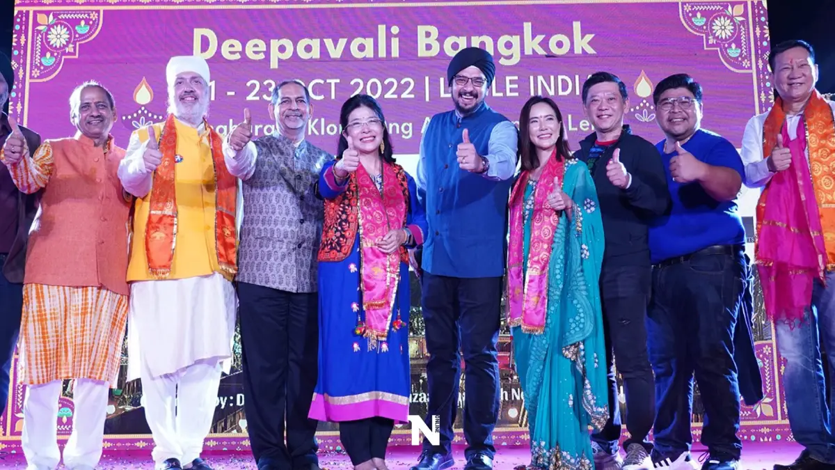 “คุณหญิงหน่อย”ร่วมงานดิวาลี ยกเป็นซอฟต์พาวเวอร์หนุนเศรษฐกิจ