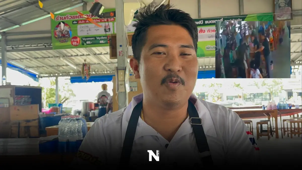 นาทีชีวิต เปิดวงจรปิด เจ้าของร้านก๋วยเตี๋ยวช่วยเด็กอาหารติดคอ รอดหวุดหวิด