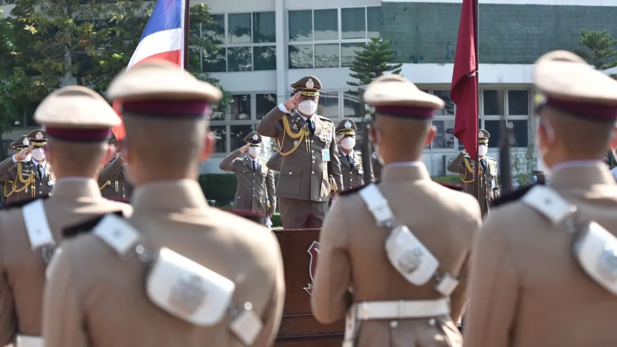 ผบ.ตร.เปิดพิธีสวนสนาม “วันตำรวจ” สดุดีตำรวจสละชีวิตเพื่อชาติ