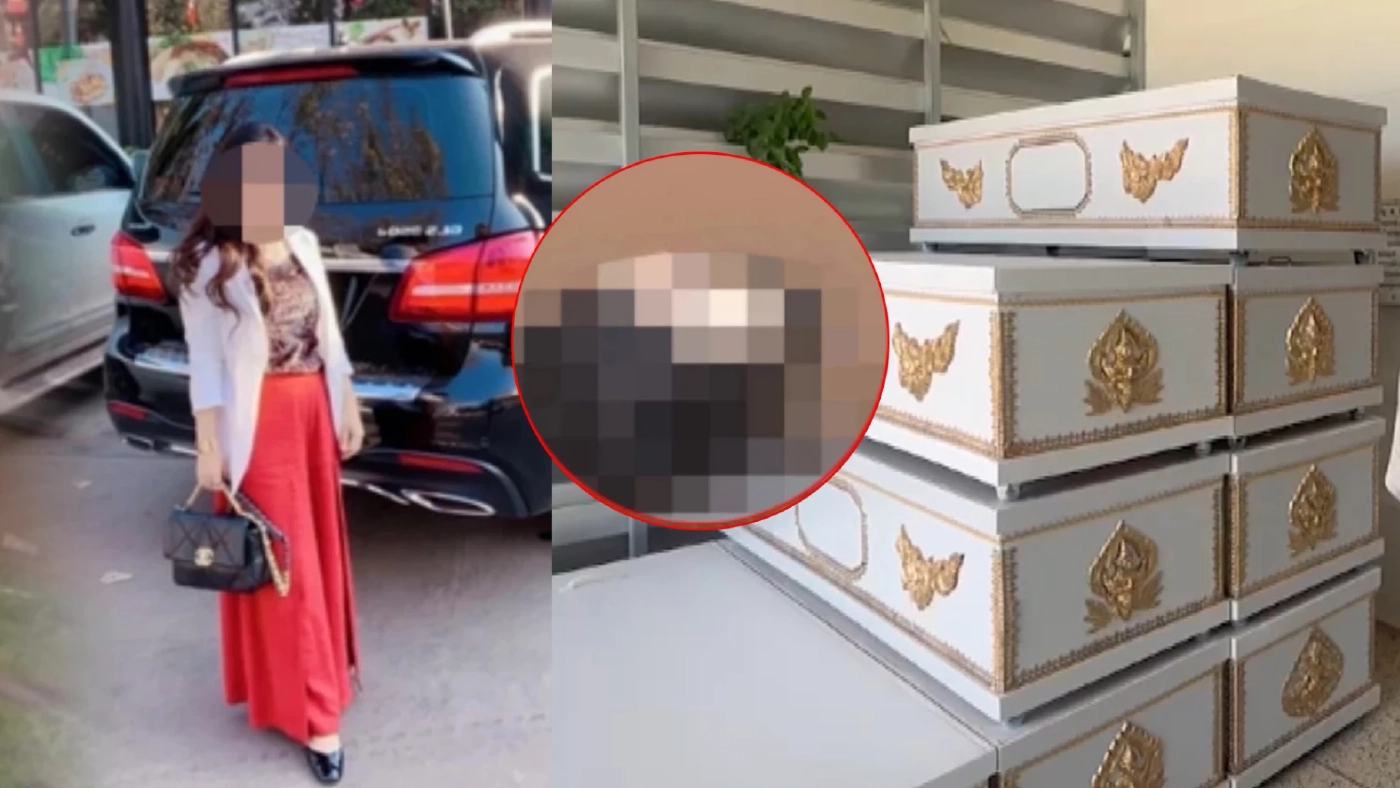 แห่ขอดูร่าง ไฮโซสาวลาวถูกฆ่ายัดกระเป๋าถ่วงน้ำ คาดพวกหากินกับศพ (มีคลิป)