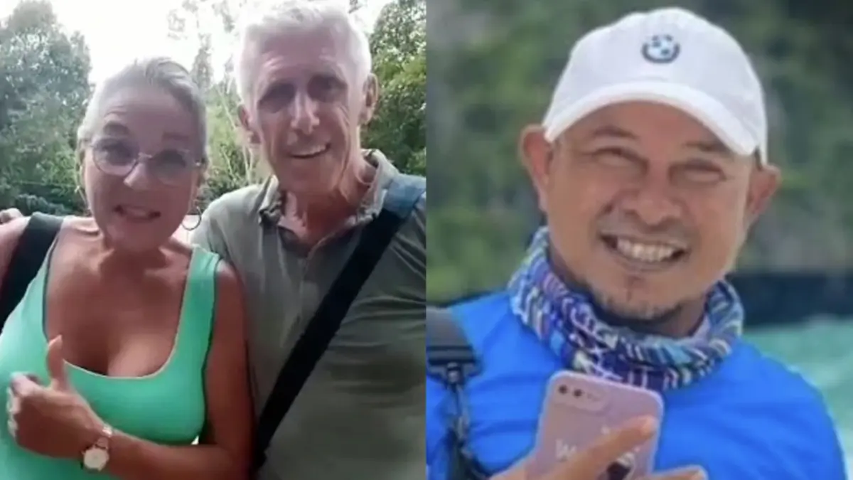 สองสามีภรรยาชาวต่างชาติสุดประทับใจ พลเมืองดีเก็บโทรศัพท์มาคืนให้ สองสามีภรรยาชาวต่างชาติสุดประทับใจ พลเมืองดีเก็บโทรศัพท์มาคืนให้