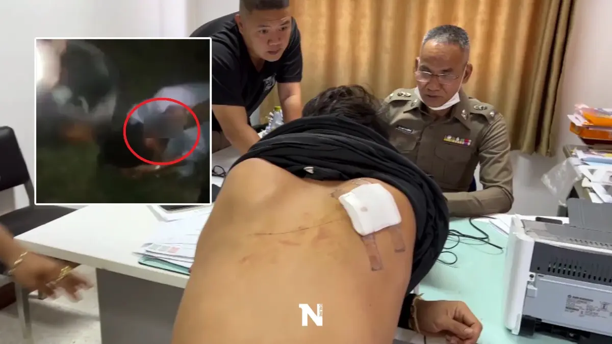สุดกร่าง! กลุ่มวัยรุ่นใช้ปืนจ่อหัว มีดฟันคู่อริ พร้อมถ่ายคลิปโชว์ (มีคลิป)