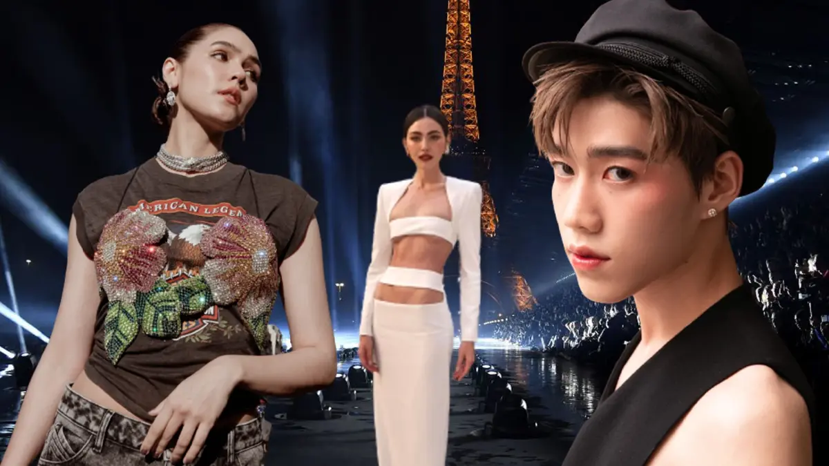 รวมลุคสุดปังของเหล่าซุปตาร์ไทยในงาน Paris Fashion Week