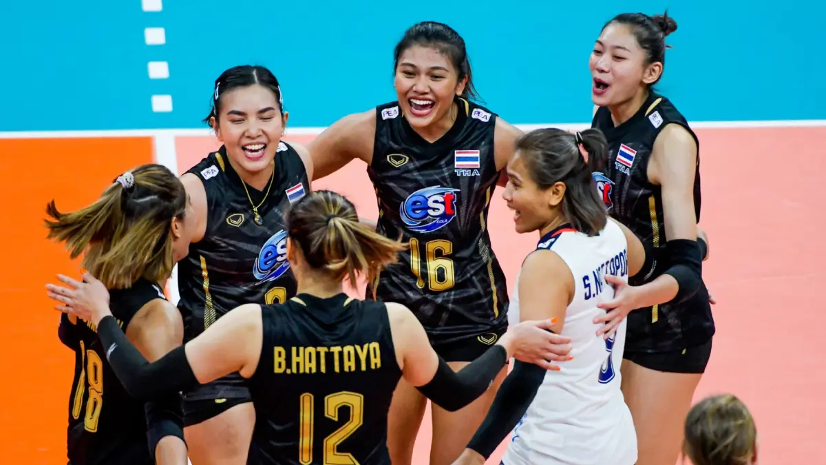 สาวไทยทำได้! โค่นโดมินิกัน 3-2 เซต"ศึกลูกยางชิงแชมป์โลก"