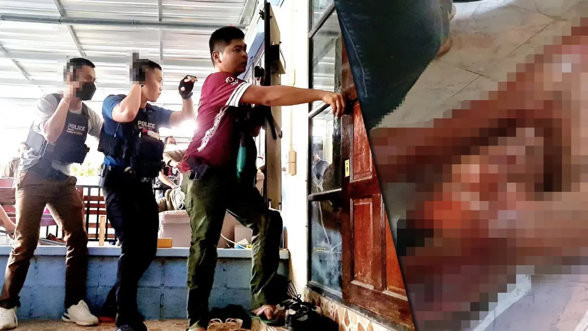 ตำรวจสัตหีบสยบ "หนุ่มคลั่ง" แทงแฟนสาวสาหัส (มีคลิป)