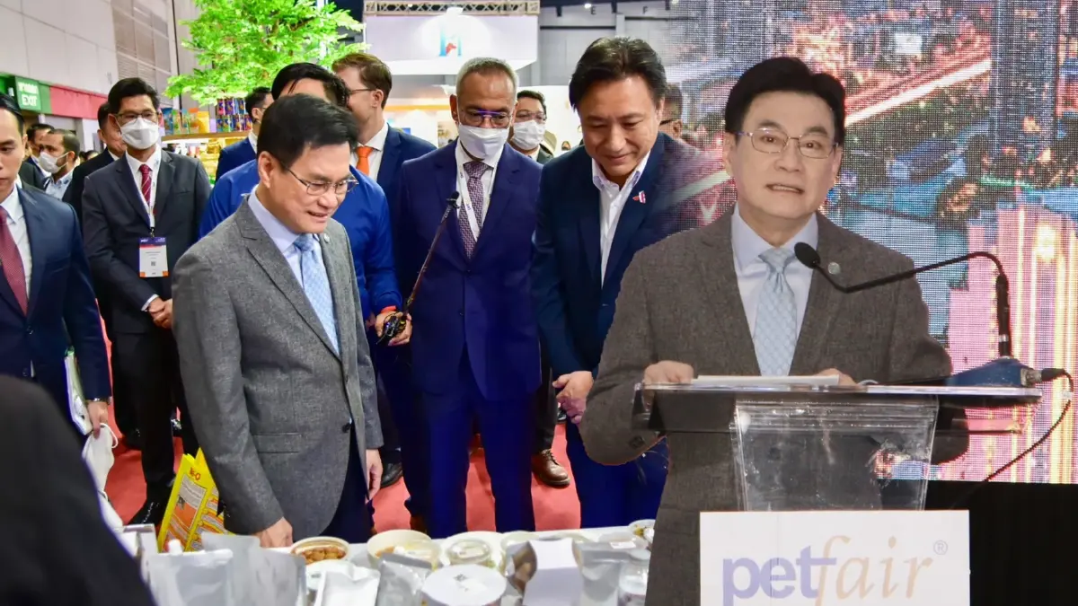 "จุรินทร์" ปลื้มตลาดส่งออกสินค้าอาหารสัตว์เลี้ยงไทยพุ่งอันดับ3โลก "จุรินทร์" ปลื้มตลาดส่งออกสินค้าอาหารสัตว์เลี้ยงไทยพุ่งอันดับ3โลก