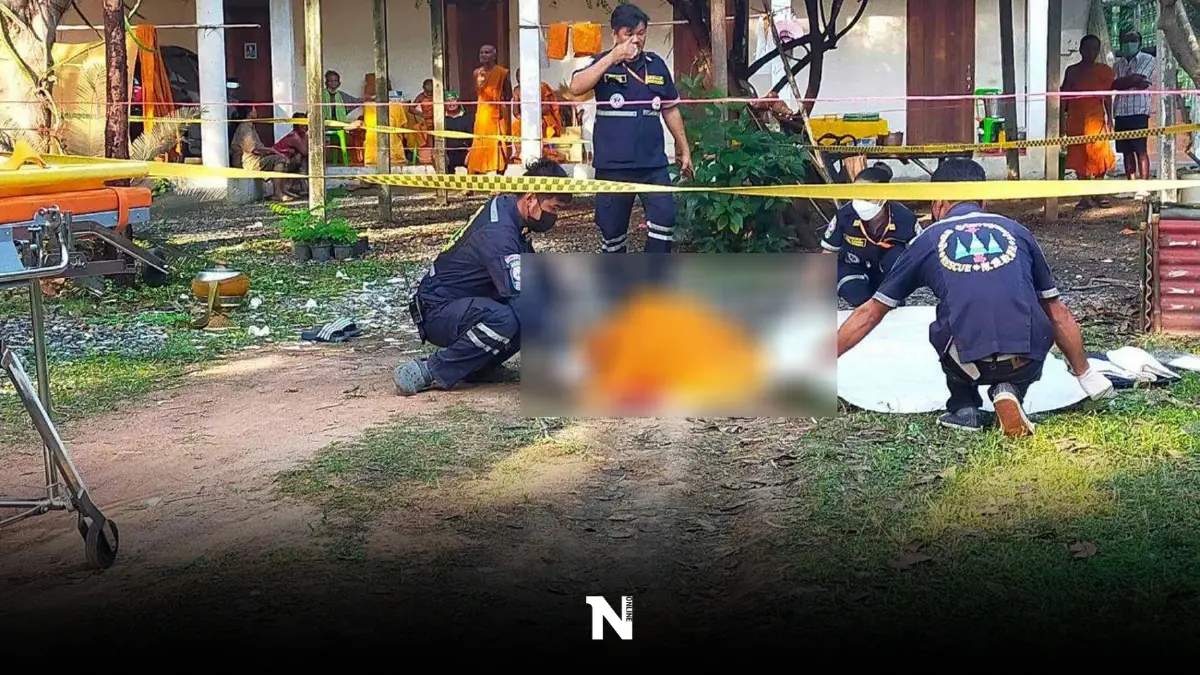 พระบวชใหม่ คว้าจอบตีหัวหลวงตามรณภาพคาวัด  ปมแค้นถูกด่าบุพการี