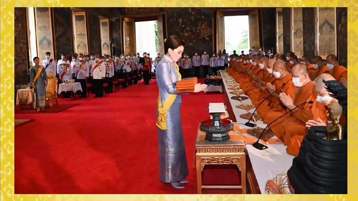 พระราชินี เสด็จฯ แทนพระองค์ไปทรงบำเพ็ญพระราชกุศลถวายผ้าพระกฐิน วัดสุทัศนเทพวรารามวรมหาวิหาร