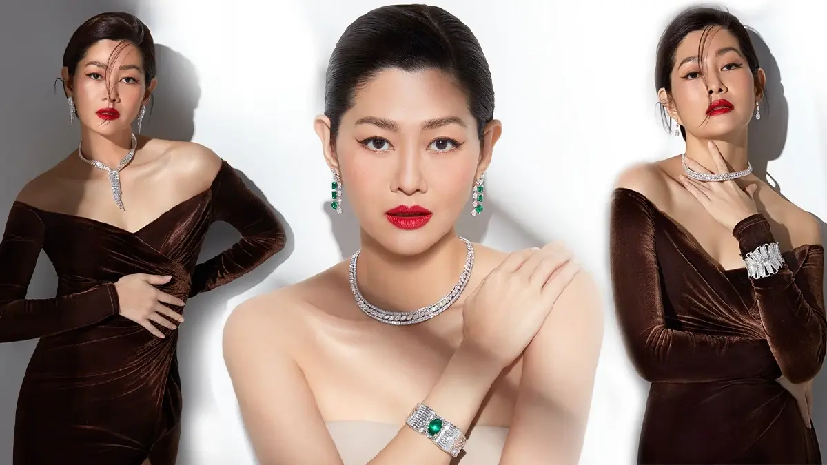 ส่องลุคสวยหรู ‘สู่ขวัญ บูลกุล’ พร้อมยลโฉมไฮไลต์ไฮจิวเวลรี่ Sirus Tanya