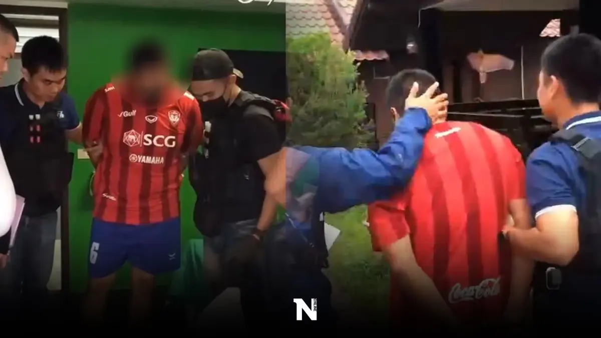 เปิดวินาทีรวบ "ด.ต.ขโมยปืนหลวง" เตรียมหนีข้ามไปลาว (มีคลิป) เปิดวินาทีรวบ "ด.ต.ขโมยปืนหลวง" เตรียมหนีข้ามไปลาว (มีคลิป)