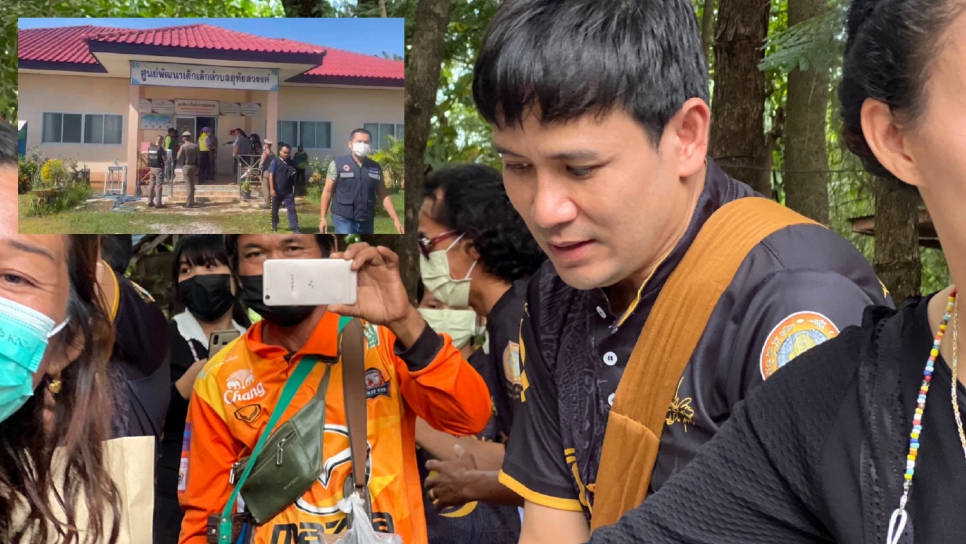 "ไผ่ พงศธร” ร่วมงานศพเหยื่อกราดยิงที่วัดศรีอุทัย ให้กำลังใจญาติ