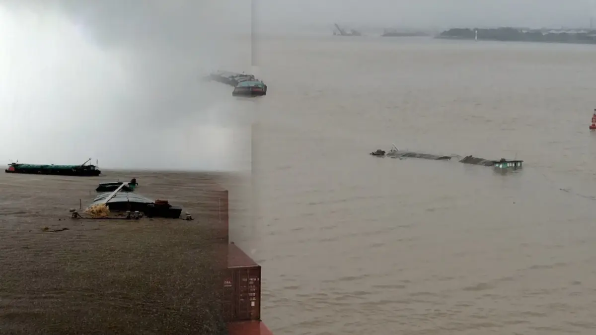 ระทึก!! เรือเดินสมุทร พุ่งชนเรือขนแผ่นเหล็กม้วน จมทะเล (มีคลิป) ระทึก!! เรือเดินสมุทร พุ่งชนเรือขนแผ่นเหล็กม้วน จมทะเล (มีคลิป)