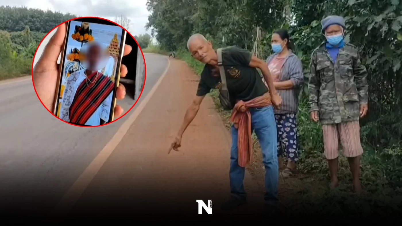 ตาสุดช้ำ! หลวงพี่ขโมย จยย. ซิ่งหนี กรวดน้ำขอสิ่งศักดิ์สิทธิ์ให้ได้รถคืน