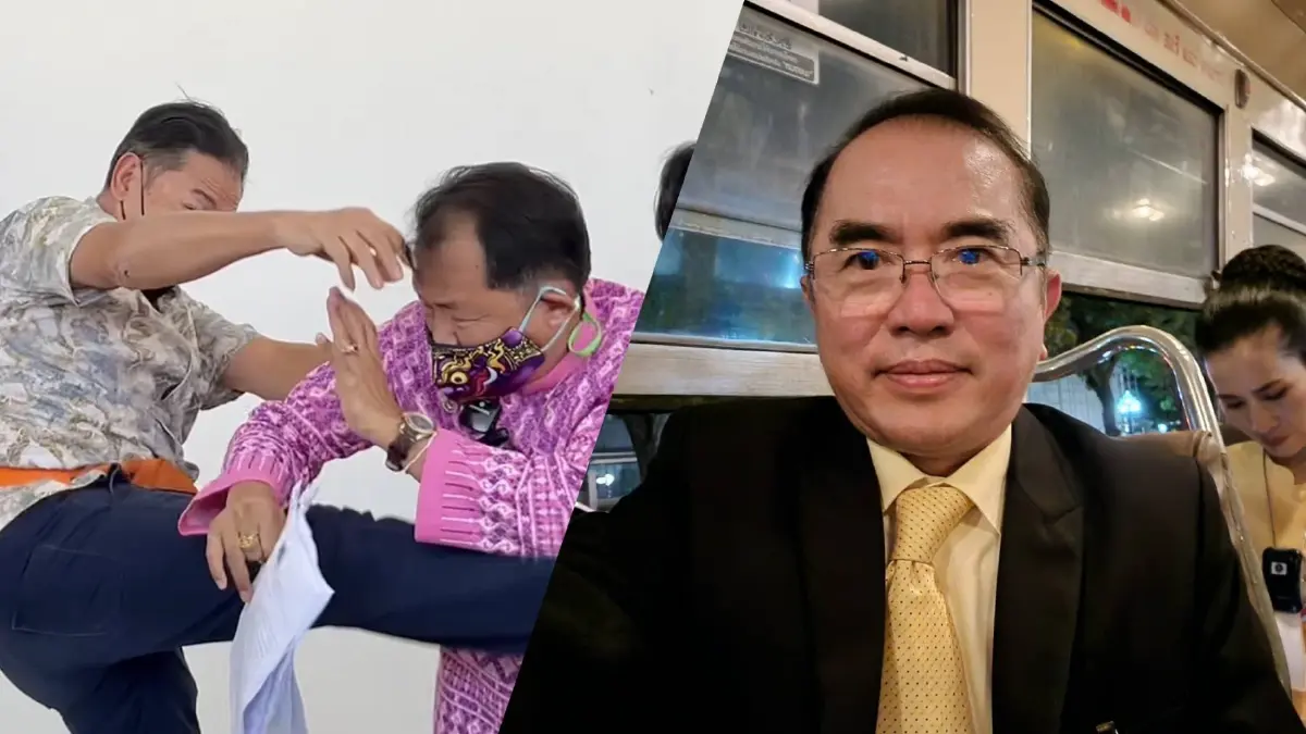 “หมอวรงค์” ให้กำลังใจ “พี่ศรี” ประณามมือต่อย คิดต่างแต่ไม่ควรใช้ความรุนแรง