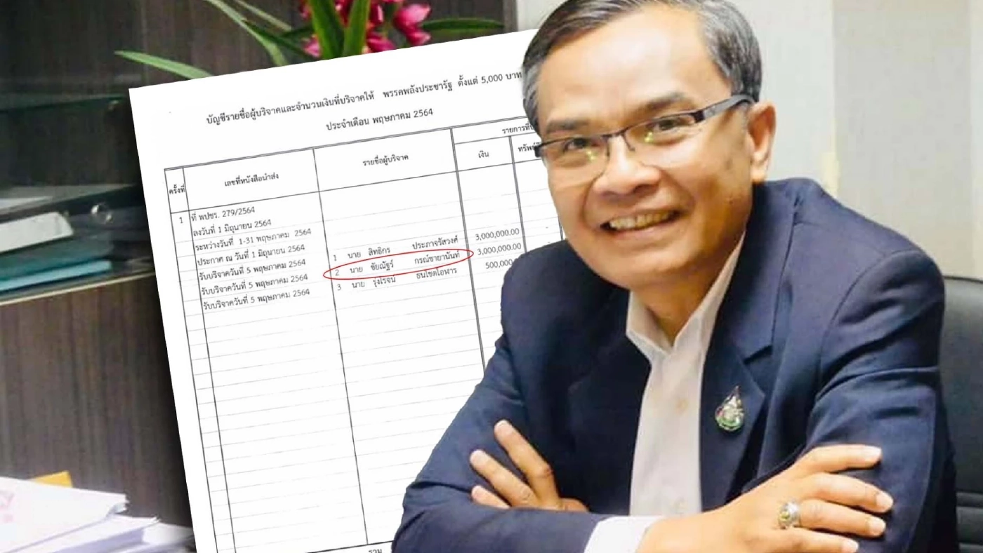 สะกิด"นายกฯ"รีบเคลียร์ปมนายทุนจีนบริจาคเงิน"พปชร."สุ่มเสี่ยงกม.ยุบพรรค