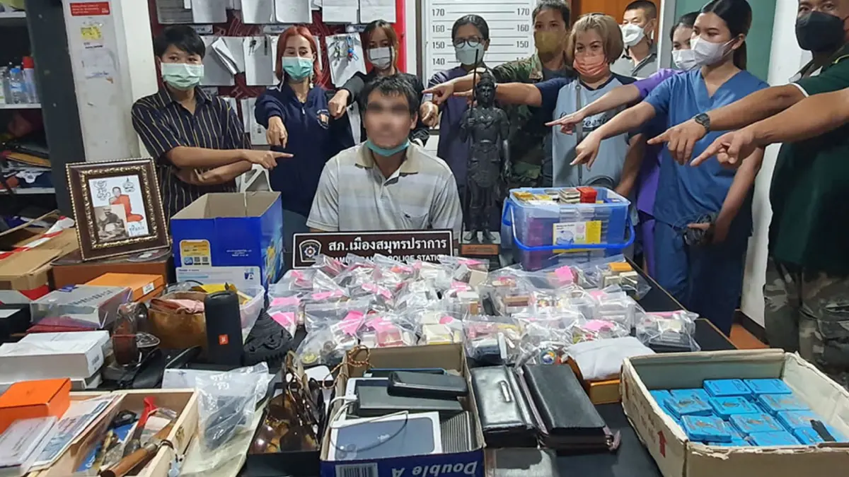รวบตีนแมว ตระเวนงัดห้อง ย่านปากน้ำ เจ้าทุกข์รุมชี้ตัว สารภาพติดพนันออนไลน์